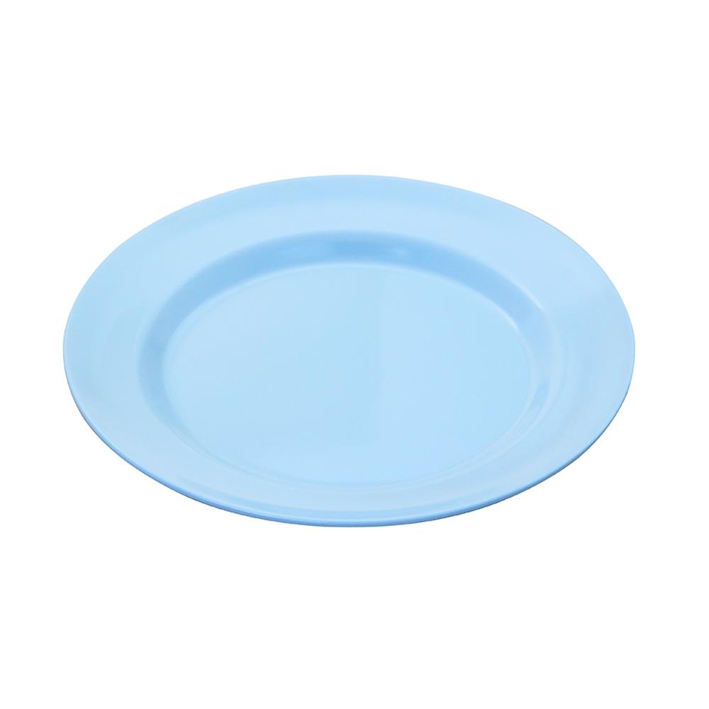 จานเมลามีนตื้น 9 นิ้ว BEST BUY CLASSIC สีฟ้า