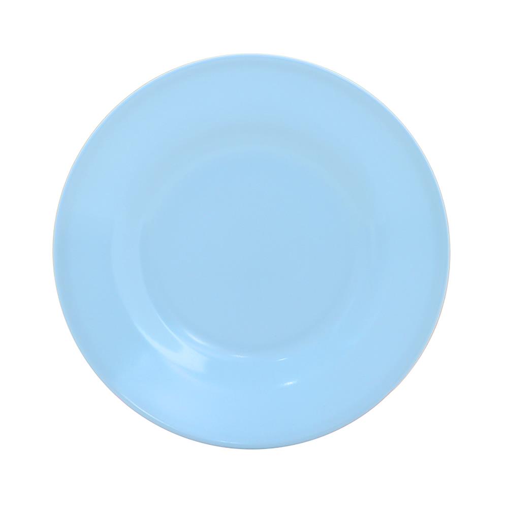 จานเมลามีนตื้น 6.5 นิ้ว BEST BUY CLASSIC สีฟ้า