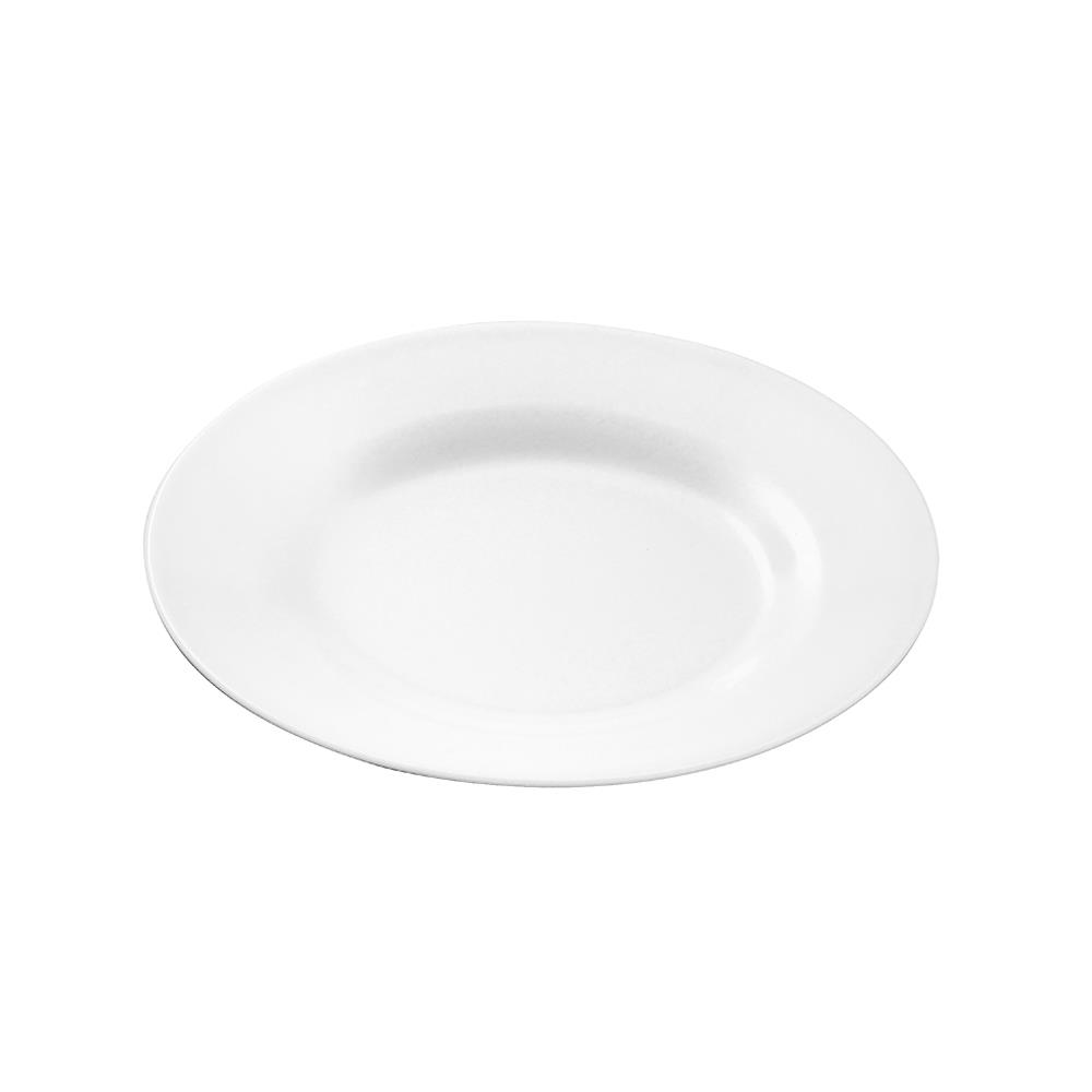 จานเมลามีนตื้น 6.5 นิ้ว BEST BUY CLASSIC สีขาว