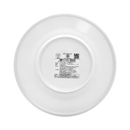 จานเมลามีนตื้น 6.5 นิ้ว BEST BUY CLASSIC สีขาว_2