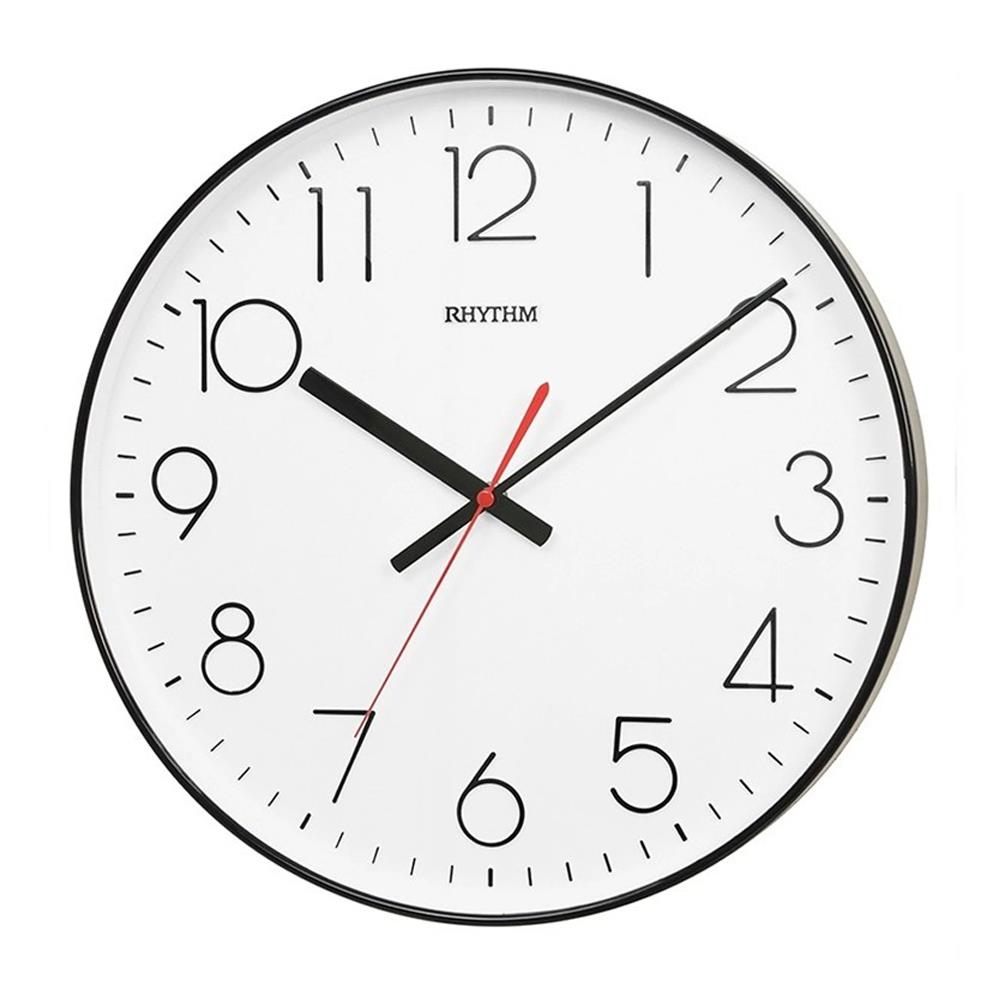 นาฬิกาแขวน RHYTHM CMG602NR02 14 นิ้ว สีดำ