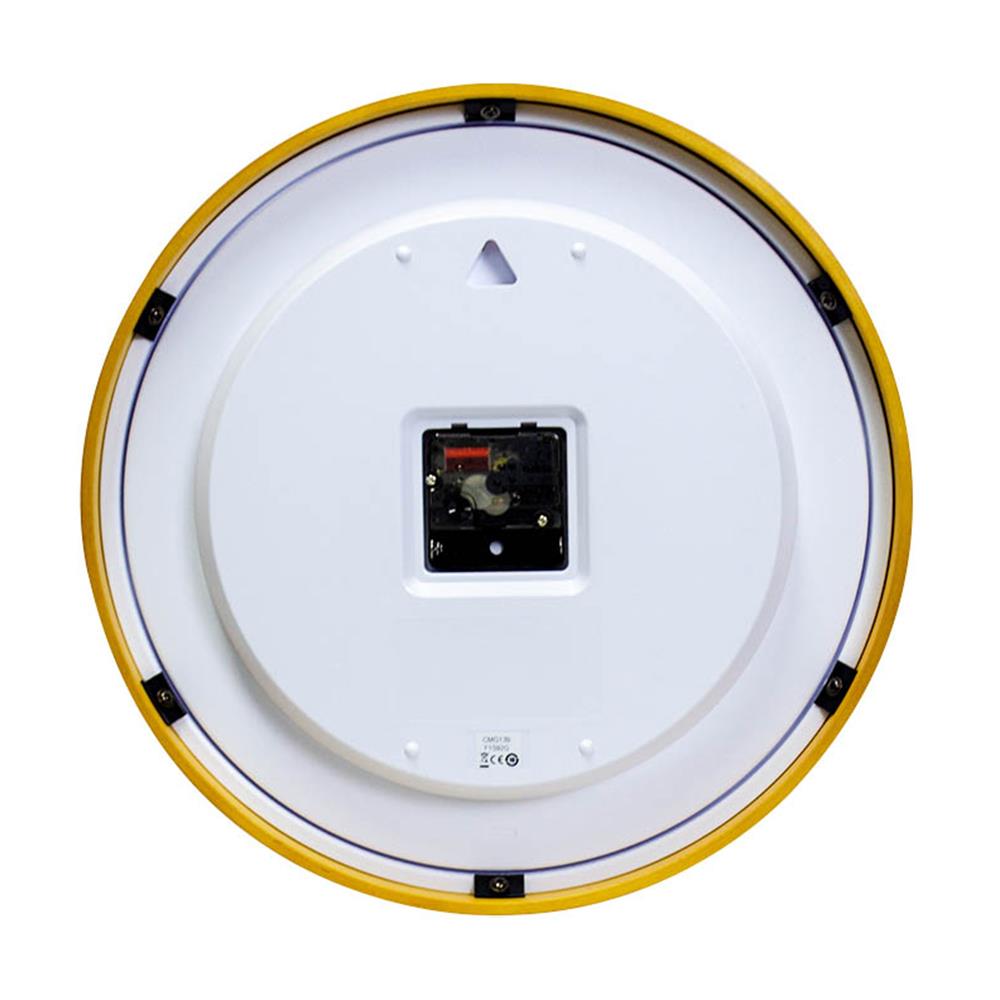 นาฬิกาแขวน RHYTHM CMG139NR07 13 นิ้ว สีน้ำตาล