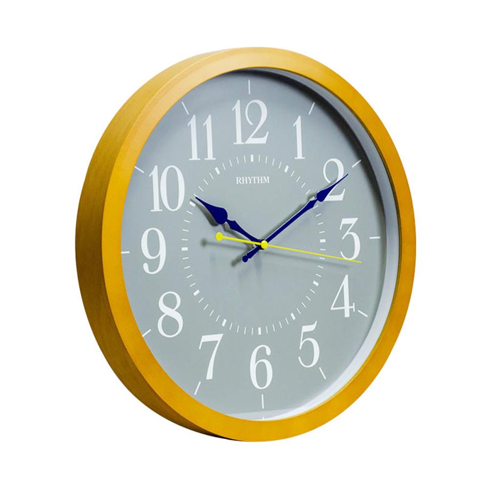 นาฬิกาแขวน RHYTHM CMG139NR07 13 นิ้ว สีน้ำตาล