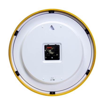 นาฬิกาแขวน RHYTHM CMG139NR07 13 นิ้ว สีน้ำตาล_2