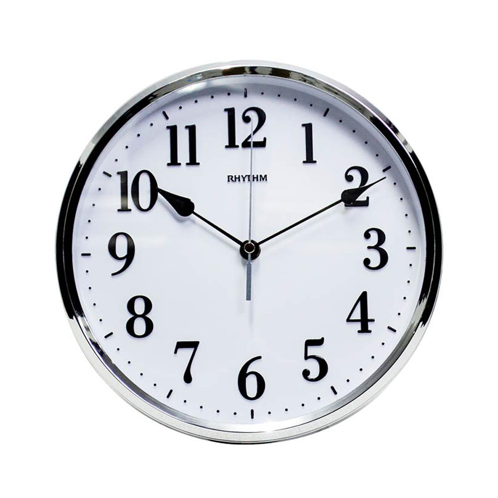 นาฬิกาแขวน RHYTHM CMG608NR19 10 นิ้ว สีขาว