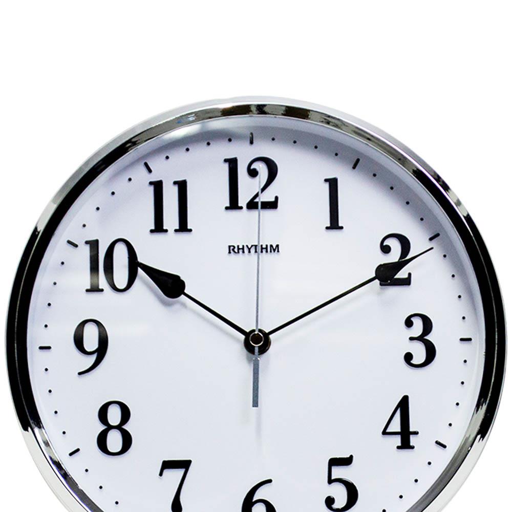 นาฬิกาแขวน RHYTHM CMG608NR19 10 นิ้ว สีขาว