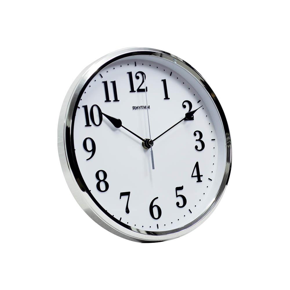 นาฬิกาแขวน RHYTHM CMG608NR19 10 นิ้ว สีขาว
