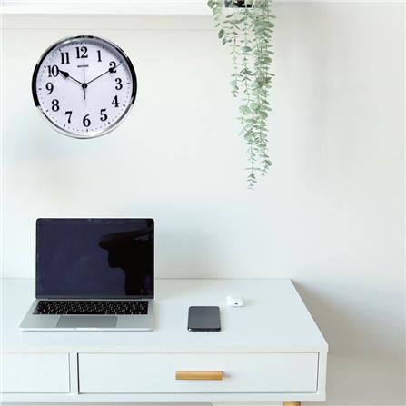 นาฬิกาแขวน RHYTHM CMG608NR19 10 นิ้ว สีขาว_4