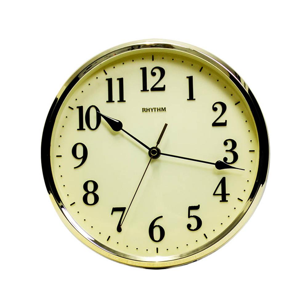 นาฬิกาแขวน RHYTHM CMG608NR18 10 นิ้ว สีทอง