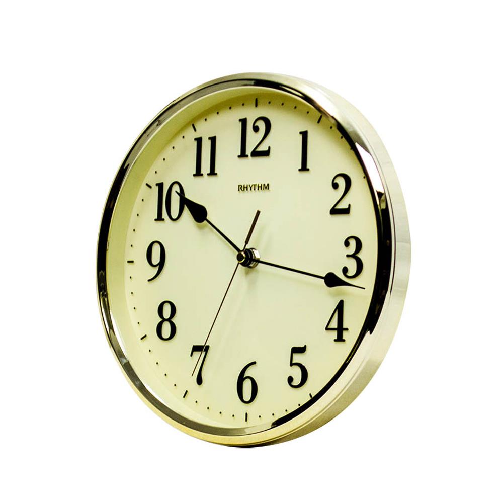 นาฬิกาแขวน RHYTHM CMG608NR18 10 นิ้ว สีทอง