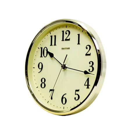 นาฬิกาแขวน RHYTHM CMG608NR18 10 นิ้ว สีทอง_1