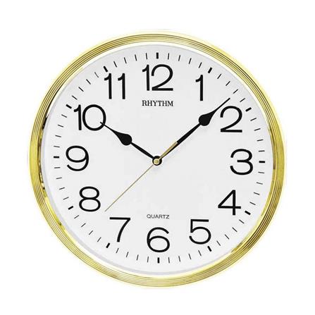 นาฬิกาแขวน RHYTHM CMG734CR18 12 นิ้ว สีทอง_0