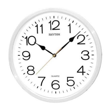 นาฬิกาแขวน RHYTHM CMG494NR03 14 นิ้ว สีขาว_0