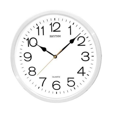 นาฬิกาแขวน RHYTHM CMG734NR03 12 นิ้ว สีขาว
