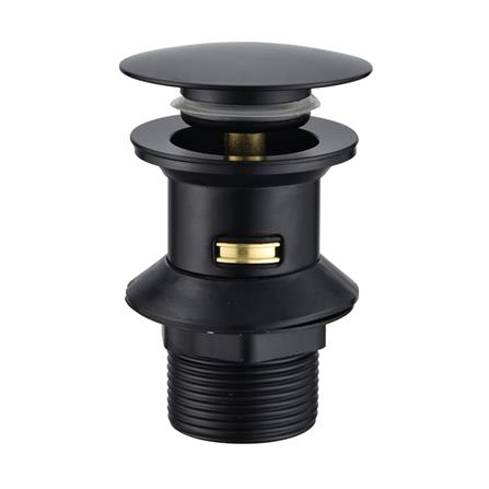 สะดืออ่างล้างหน้าแบบกด RASLAND RA POP-BLK สีดำ_0