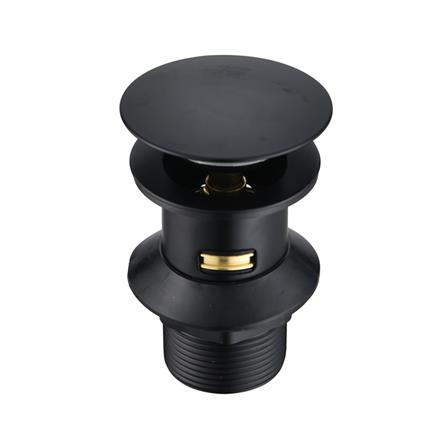 สะดืออ่างล้างหน้าแบบกด RASLAND RA POP-BLK สีดำ_2