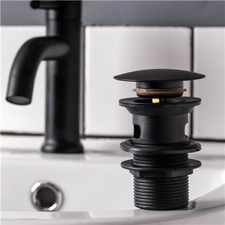 สะดืออ่างล้างหน้าแบบกด RASLAND RA POP-BLK สีดำ_4