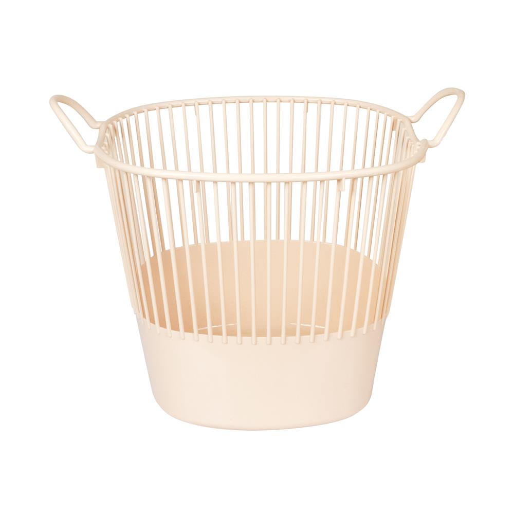 ตะกร้าผ้าเหลี่ยมสูง PLIM SAND 2158 สีส้ม