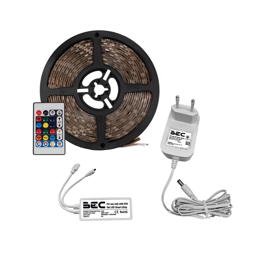 ไฟเส้น LED BEC 24 วัตต์ DAYLIGHT/WARM WHITE/RGB