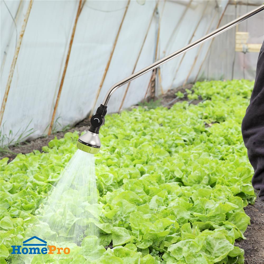 ปืนฉีดน้ำปรับได้ 8 รูปแบบ ด้ามยาว SPRING SG01666