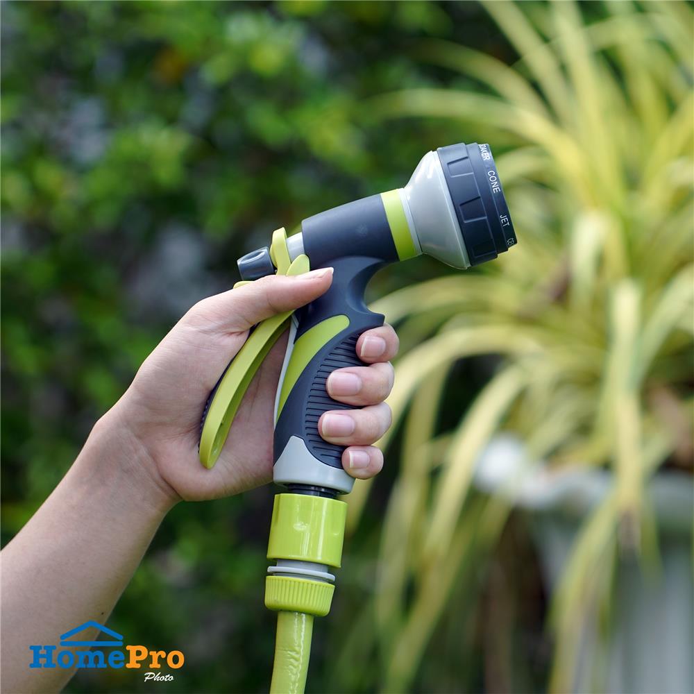 ปืนฉีดน้ำปรับได้ 8 รูปแบบ SPRING SG01660