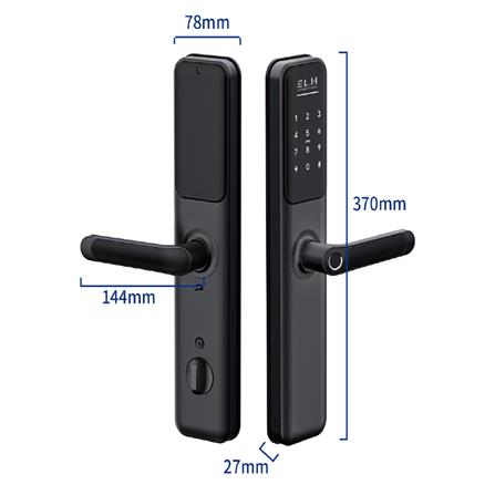 กลอนดิจิตอล ELH L200 สีดำ_3