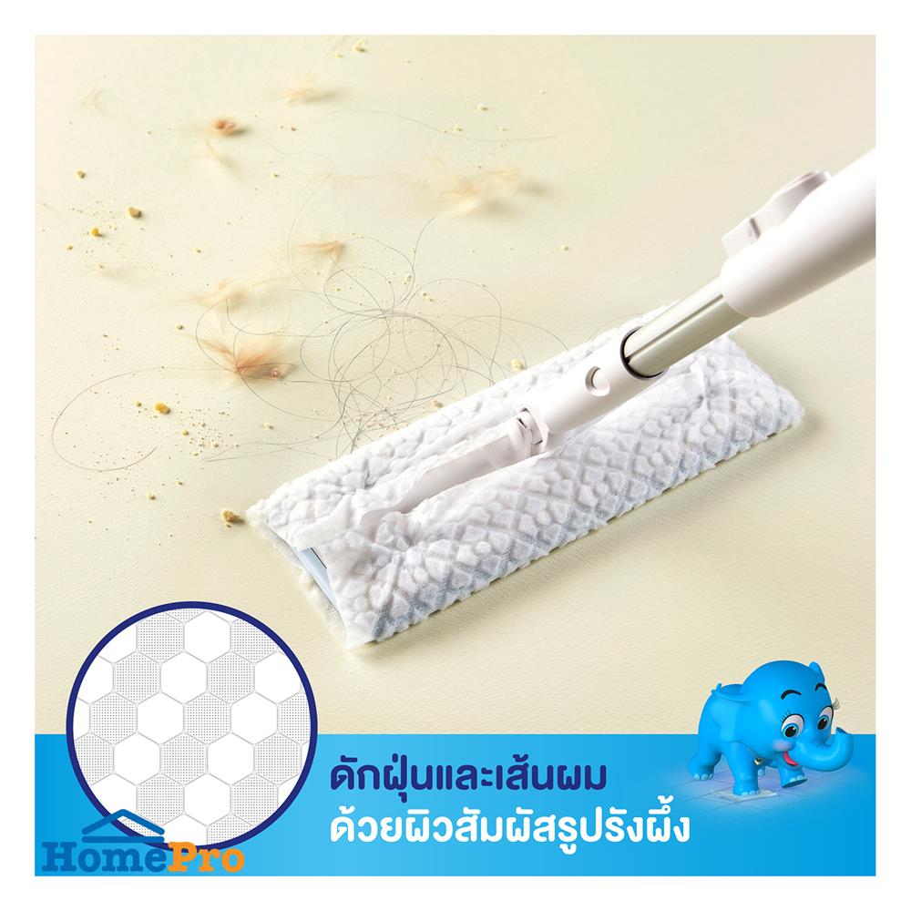 แผ่นทำความสะอาดพื้นชนิดแห้ง SCOTT 30 แผ่น