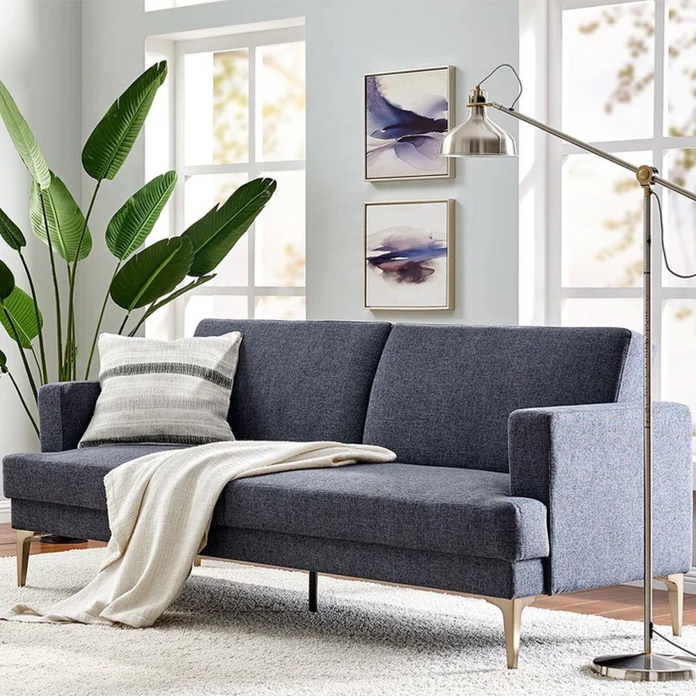 โซฟาเบด 3 ที่นั่ง SB FURNITURE MONORI สีเทา