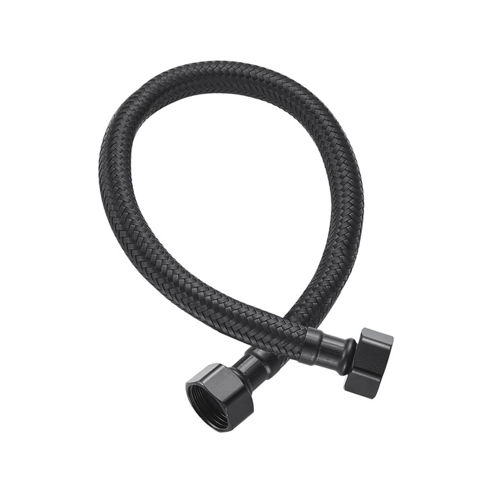 สายน้ำดีสเตนเลสน้ำอุ่น-น้ำเย็น 16 นิ้ว RASLAND RA BLK-400