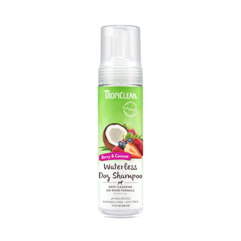 แชมพูอาบแห้งสุนัข TROPICLEAN BERRY AND COCONUT 220 มล.