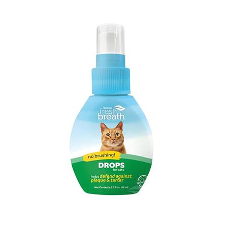 ผลิตภัณฑ์ผสมน้ำดื่มลดกลิ่นปากแมว FRESH BREATH DROP FOR CATS 2.2 ออนซ์_0