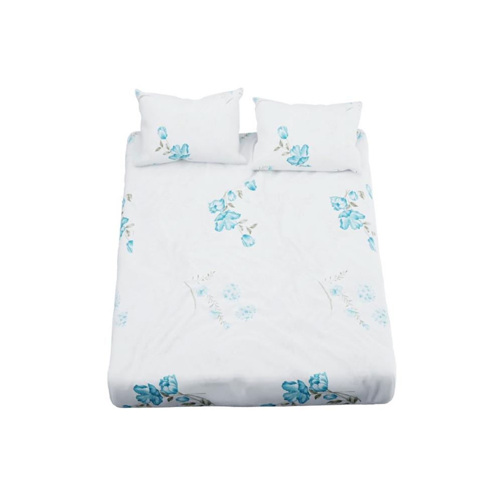 ชุดผ้าปูที่นอน 5 ฟุต 3 ชิ้น PREMIER SATIN ROYAL TOUCH PRINT PC127