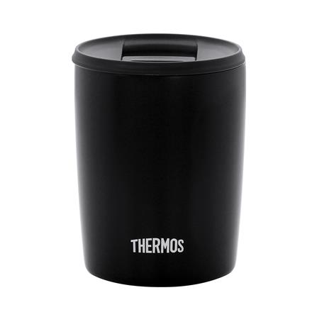 ถ้วยน้ำสุญญากาศพร้อมฝา THERMOS JDP-300 0.3 ลิตร สีดำ_0
