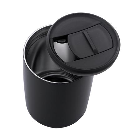 ถ้วยน้ำสุญญากาศพร้อมฝา THERMOS JDP-300 0.3 ลิตร สีดำ_2