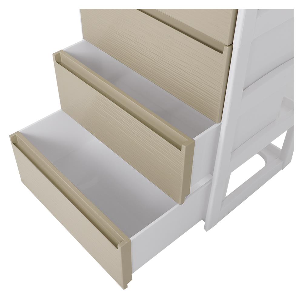 ตู้ลิ้นชัก 4 ชั้น STACKO SARU 61X46X92 ซม. สีขาว