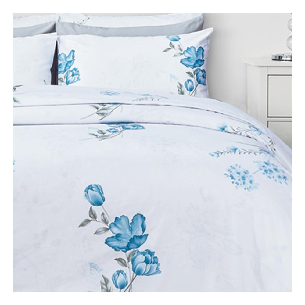 ชุดผ้าปูที่นอน 6 ฟุต 6 ชิ้น PREMIER SATIN ROYAL TOUCH PRINT PC127