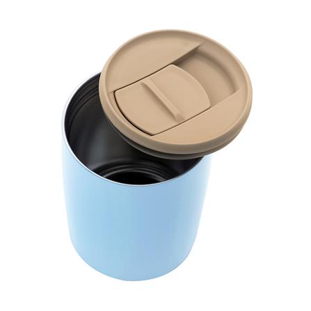 ถ้วยน้ำสุญญากาศพร้อมฝา THERMOS JDP-300 0.3 ลิตร สีฟ้า_2