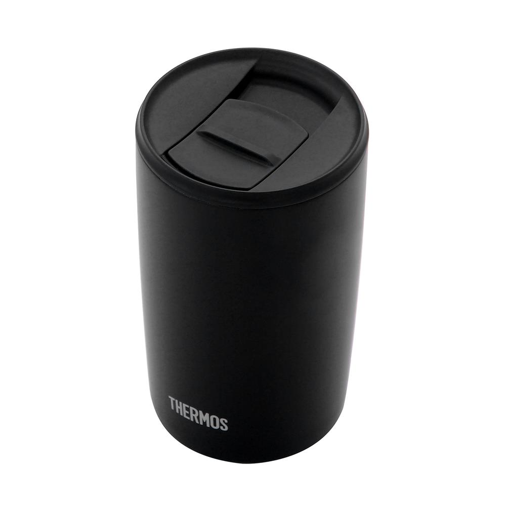 ถ้วยน้ำสุญญากาศพร้อมฝา THERMOS JDP-400 0.4 ลิตร สีดำ