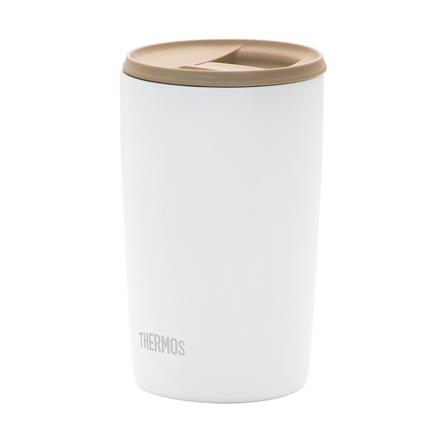 ถ้วยน้ำสุญญากาศพร้อมฝา THERMOS JDP-400 0.4 ลิตร สีขาว_1