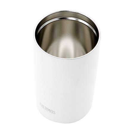 ถ้วยน้ำสุญญากาศพร้อมฝา THERMOS JDP-400 0.4 ลิตร สีขาว_3
