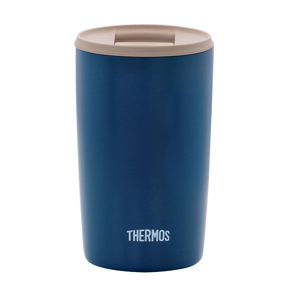 ถ้วยน้ำสุญญากาศพร้อมฝา THERMOS JDP-400 0.4 ลิตร สีน้ำเงิน