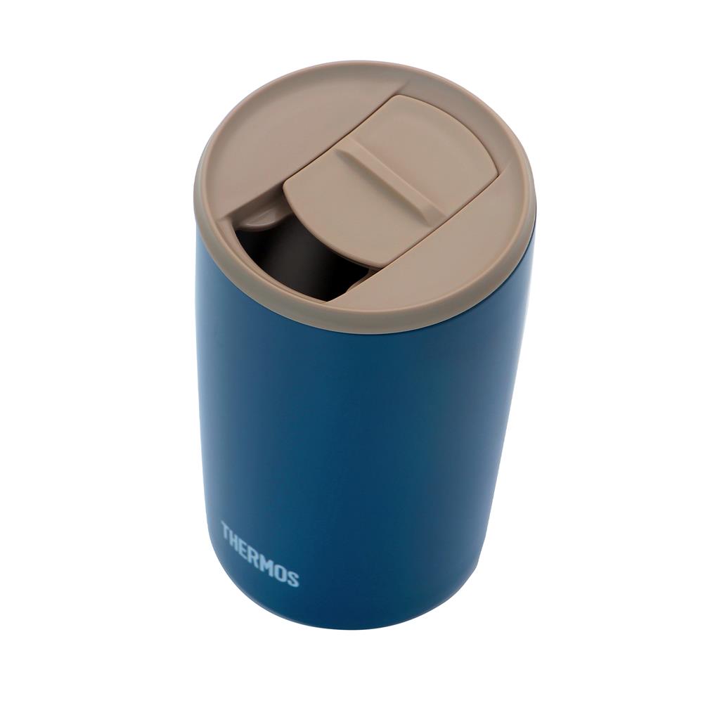 ถ้วยน้ำสุญญากาศพร้อมฝา THERMOS JDP-400 0.4 ลิตร สีน้ำเงิน