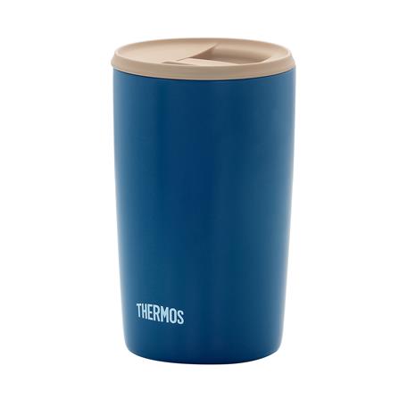 ถ้วยน้ำสุญญากาศพร้อมฝา THERMOS JDP-400 0.4 ลิตร สีน้ำเงิน_1