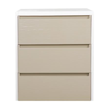 ตู้ลิ้นชัก 3 ชั้น STACKO SARU 61X46X70 ซม. สีขาว_1