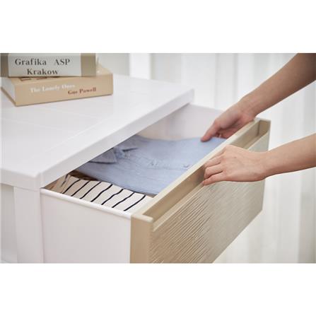 ตู้ลิ้นชัก 3 ชั้น STACKO SARU 61X46X70 ซม. สีขาว_6