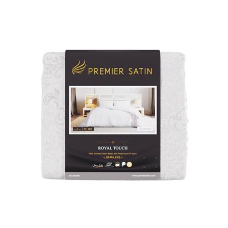 ผ้าปูที่นอน 6 ฟุต 3 ชิ้น PREMIER SATIN ROYAL TOUCH PRINT PC130_4