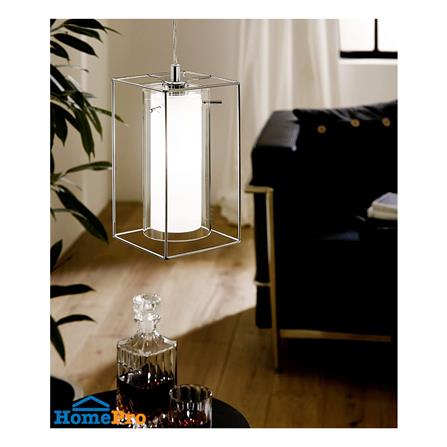 ไฟช่อ EGLO MD LONCINO1 94377 แก้ว สีขาว/ใส 1หัว_1