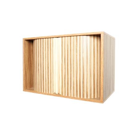 ตู้พระหน้าบานเลื่อน FASTTECT CBN3060 สีลาเต้_0