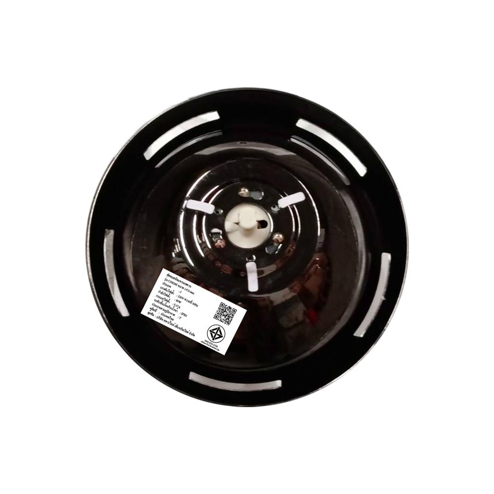 พัดลมไม่มีโคมไฟ CARINI CN01-58N ABK 58 นิ้ว 5 ใบพัด สีเงิน/ดำ