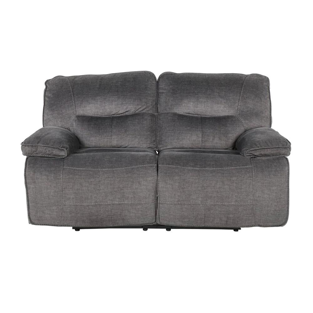 RECLINER 2 ที่นั่ง SB FURNITURE MEDINA สีเทาดำ